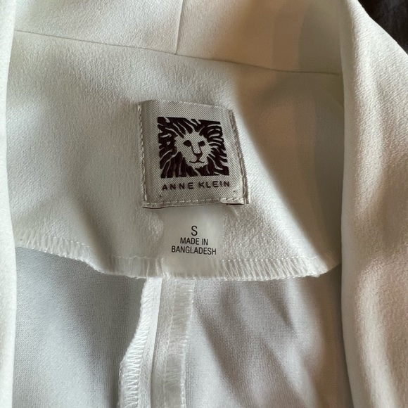 ANN KLEIN WHITE BLAZER SMALL - Picture 3 of 3